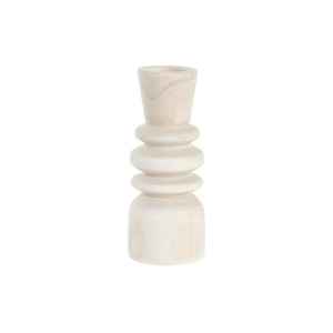 Wazon DKD Home Decor 10 x 10 x 24 cm Naturalny Jasnobrązowy Tropikalny