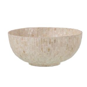 Zlewnia 33 x 33 x 14,5 cm Biały Masa perłowa