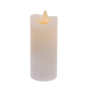 Świeca LED Realistic Flame Biały (Ø 7,5 X 12CM)