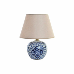 Lampa stołowa DKD Home Decor Niebieski Porcelana (34 x 34 x 43 cm)