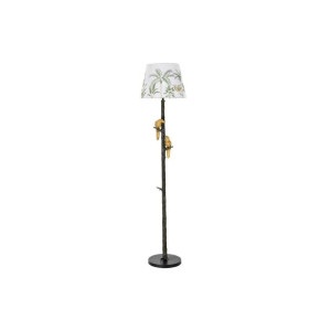 Lampa Stojąca DKD Home Decor Metal Poliester Żywica 50 W (37 x 37 x 165 cm)