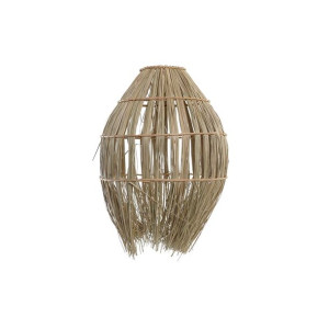 Abażur do Lamp DKD Home Decor Naturalne Włókno (36 x 36 x 48 cm)