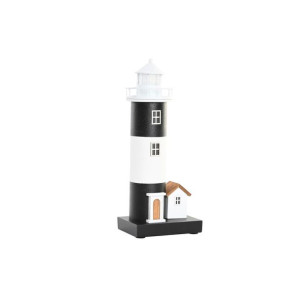 Dekoracja świetlna DKD Home Decor 15 x 10 x 37 cm Drewno Latarnia Morska