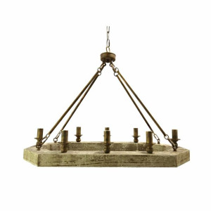 Lampa Sufitowa DKD Home Decor Jodła Metal Vintage (86 x 44 x 67,5 cm)
