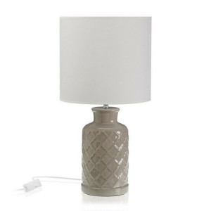 Lampa stołowa Versa Ceramika Materiałowy (25 x 50 x 25 cm)