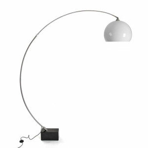 Lampa Stojąca Versa Czarny Metal (40 x 200 x 170 cm)
