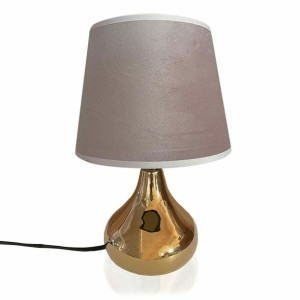 Lampa stołowa Versa BLOOM Różowy Ceramika Materiałowy (20 x 33 cm)