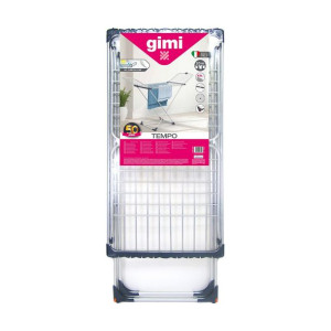 Stojak do suszenia prania Gimi Tempo Szary Aluminium (168 x 56 x 117 cm)