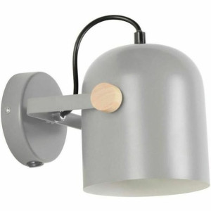 Lampa ścienna Corep Szary Metal 40 W