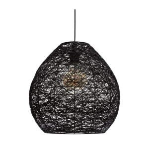 Lampa Sufitowa Atmosphera Mona Papier Czarny (Ø 34 x 35 cm)