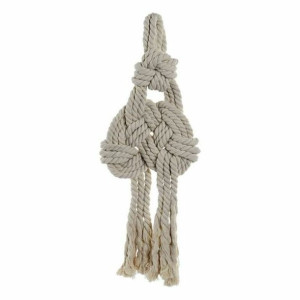 Dekoracja ścienna DKD Home Decor Sznurek Pleciony Boho