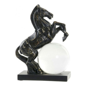 Figurka Dekoracyjna DKD Home Decor Żywica Szkło Koń (20 x 11 x 26 cm)