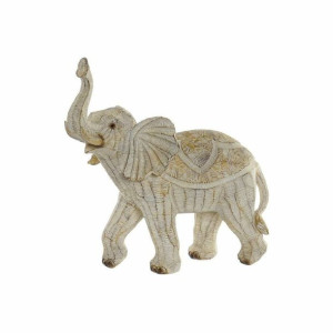 Figurka Dekoracyjna DKD Home Decor Żywica Słoń (33.5 x 17 x 35 cm)