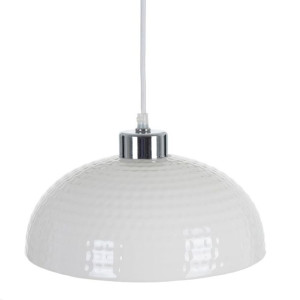 Lampa Sufitowa 29 x 29 x 15 cm Ceramika Metal Krem