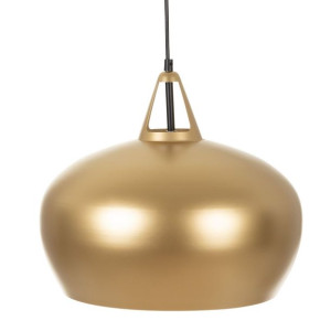 Lampa Sufitowa 38 x 38 x 22 cm Złoty Aluminium