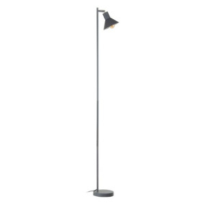 Lampa Stojąca 15,5 x 15,5 x 143 cm Szary Metal