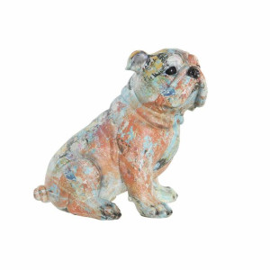Figurka Dekoracyjna DKD Home Decor 24 x 18 x 22 cm Wielokolorowy Pies