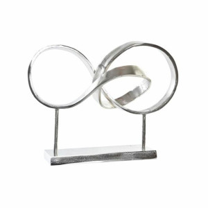 Figurka Dekoracyjna DKD Home Decor Srebrzysty Aluminium (42 x 18 x 33 cm)