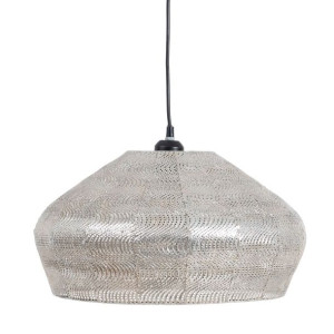 Lampa Sufitowa 42 x 42 x 27,5 cm Metal Srebro