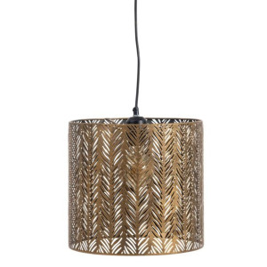 Lampa Sufitowa Złoty Metal