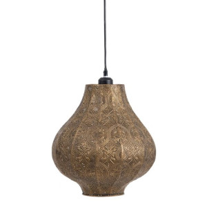 Lampa Sufitowa 32 x 32 x 37,5 cm Złoty Metal