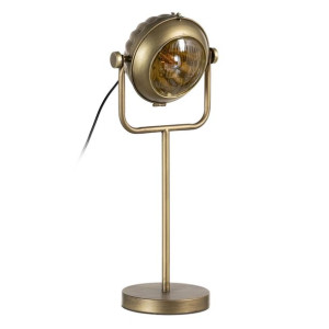 Lampa stołowa 18 x 18 x 60 cm Złoty Metal