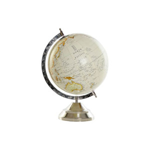 Globus DKD Home Decor Srebrzysty Beżowy Metal (27 x 25 x 40 cm)