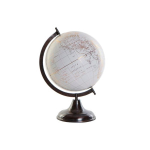 Globus DKD Home Decor Różowy Metal Biały PVC (28 x 25 x 33 cm)