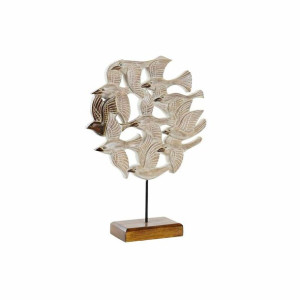 Figurka Dekoracyjna DKD Home Decor Beżowy Żelazo Ptaki (38 x 11,5 x 54 cm)