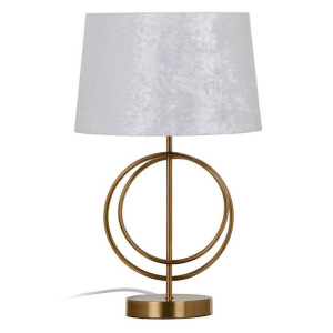 Lampa stołowa Złoty Metal 30 x 30 x 49 cm