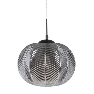 Lampa Sufitowa 34,5 x 34,5 x 130 cm Szkło Szary