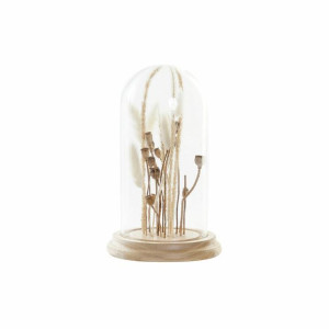 Figurka Dekoracyjna DKD Home Decor Brązowy Kvety 13 x 13 x 22 cm