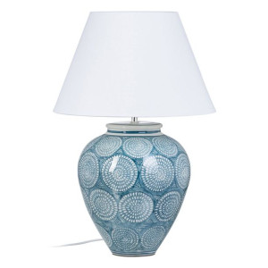 Lampa stołowa Ceramika Turkusowy 41 x 41 x 61 cm