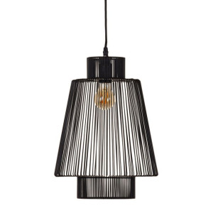 Lampa Sufitowa 29 x 29 x 39,5 cm Czarny Żelazo