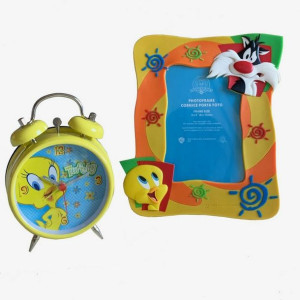Zegarek z Budzikiem Looney Tunes TWEETY