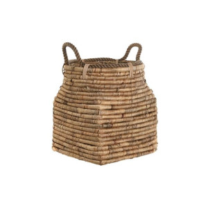 koszyk dekoracyjny DKD Home Decor 8 x 28 x 60 cm Metal Naturalne Włókno
