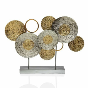 Figurka Dekoracyjna Versa Koła Metal (8,3 x 46,4 x 61,6 cm)