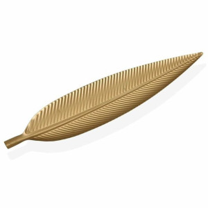 Dekoracja na Stół Kartka Metal Drewno MDF (12,7 x 2,5 x 55,5 cm)