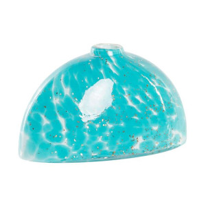Wazon DKD Home Decor 20 x 9,5 x 12 cm Szkło Niebieski Śródziemnomorski