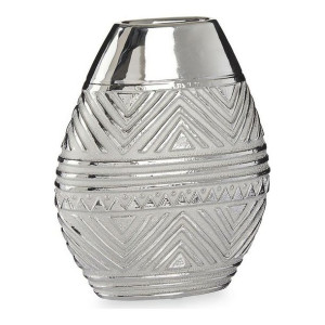 Wazon Szerokość produktu Ceramika Srebrzysty (9,8 x 26,5 x 22 cm)