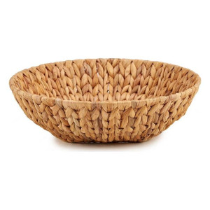 Dekoracja na Stół Metal Brązowy Hiacynt Wodny (34 x 9 x 34 cm)