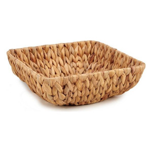 Dekoracja na Stół Metal Brązowy Hiacynt Wodny (25,8 x 8 x 25,8 cm)