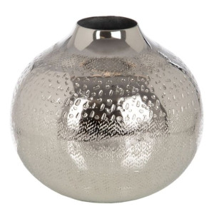 Wazon Metal nikiel 18 x 18 x 20 cm