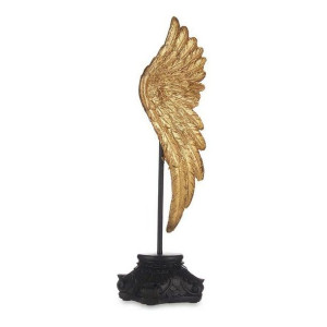 Figurka Dekoracyjna Złoty Skrzydła anioła polyresin (8,5 x 32,5 x 10,5 cm)