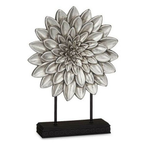 Figurka Dekoracyjna Mandala Srebrzysty Polyresin (29 x 39 x 10 cm)