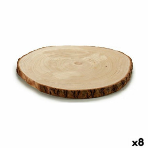 Figurka Dekoracyjna Pień Brązowy 37 x 2 x 37 cm (8 Sztuk)