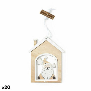 ozdoby świąteczne 141372 Drewno (20 Sztuk)