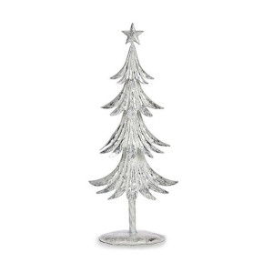Choinka Metal Biały (17 x 40 x 8,5 cm)