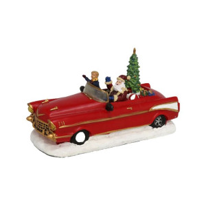 Dekoracja Berhome Deco  SANTA Samochód