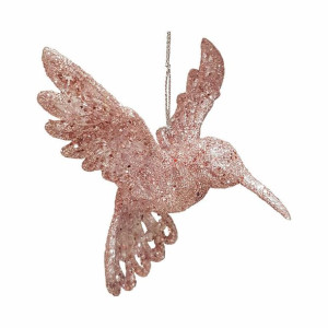 Zawieszka ozdobna Christmas Decoration Różowy Vták 10 cm